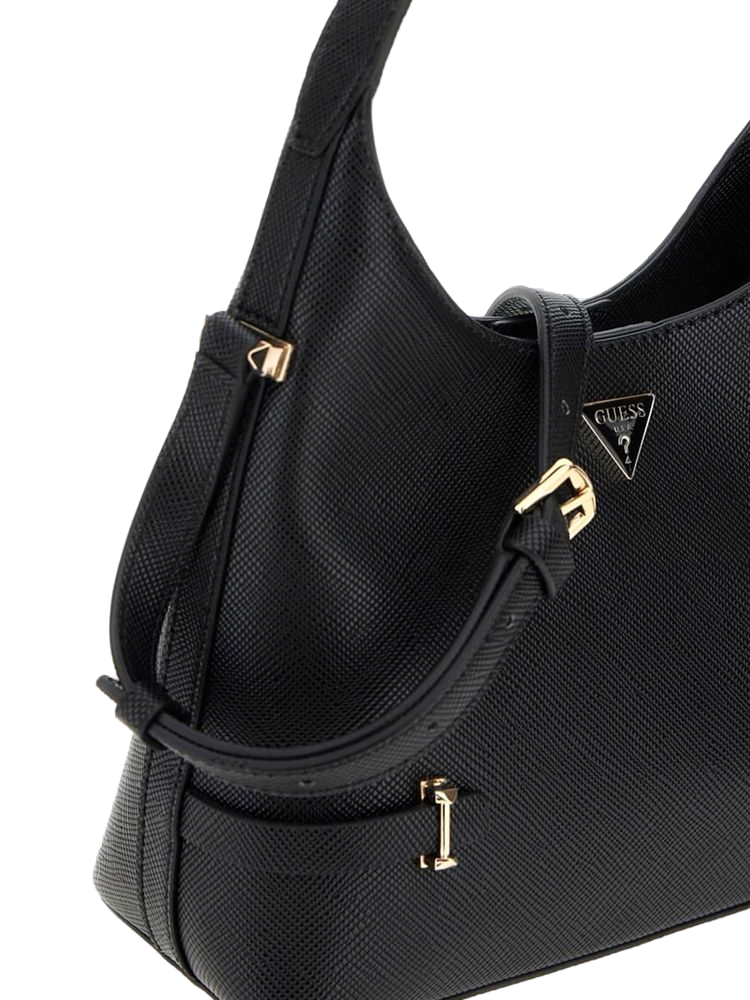 Guess 100% Polyurethane shoulder bag in black