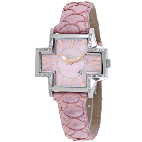 Locman watch in pink