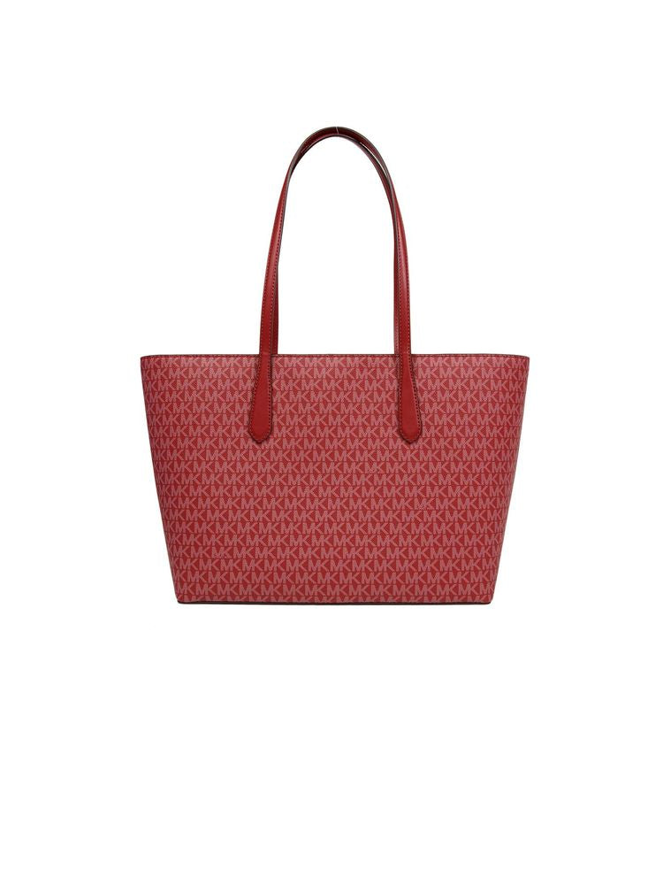Michael Kors 100% Polyvinyl Chloride tote bag in red