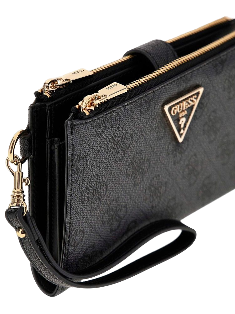 Guess 100% Polyurethane wallet in black