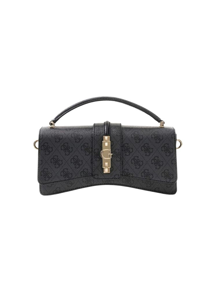 Guess Top Handle Bag Coal Logo Polyurethane / Top-handle-bags