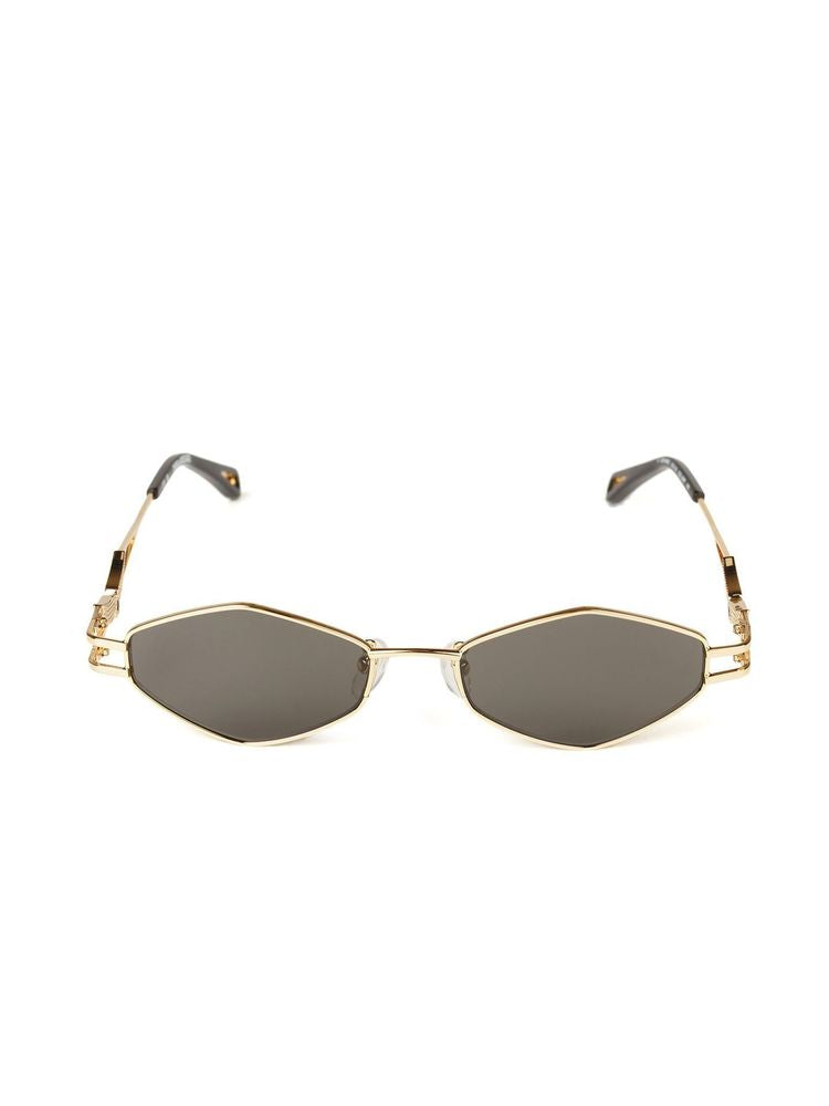 Zadig & Voltaire SZV465S Metal frame sunglasses in rose gold