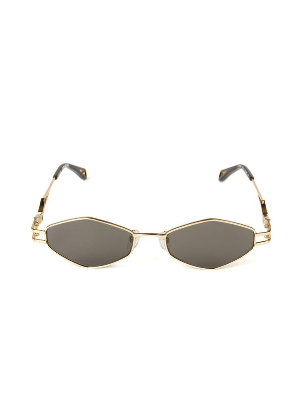 Zadig & Voltaire SZV465S Metal frame sunglasses in rose gold