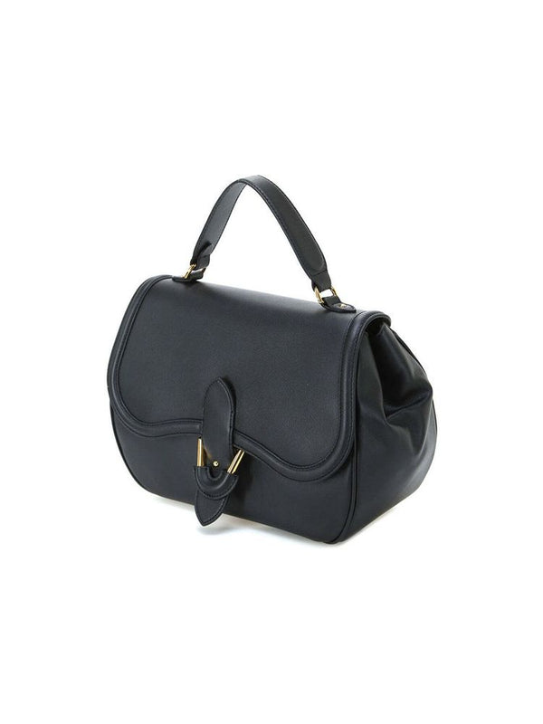 Coccinelle 100% Cow Leather shoulder bag in black
