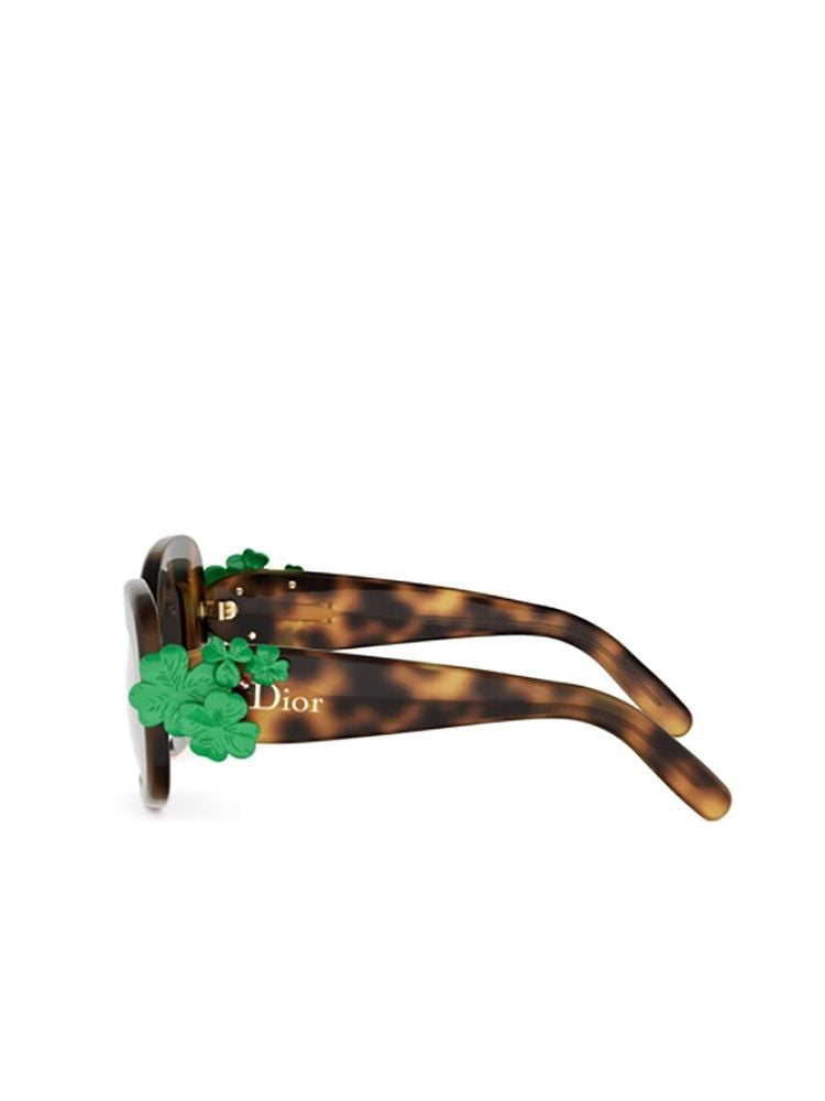 Dior Clover Acetate sunglasses in brown