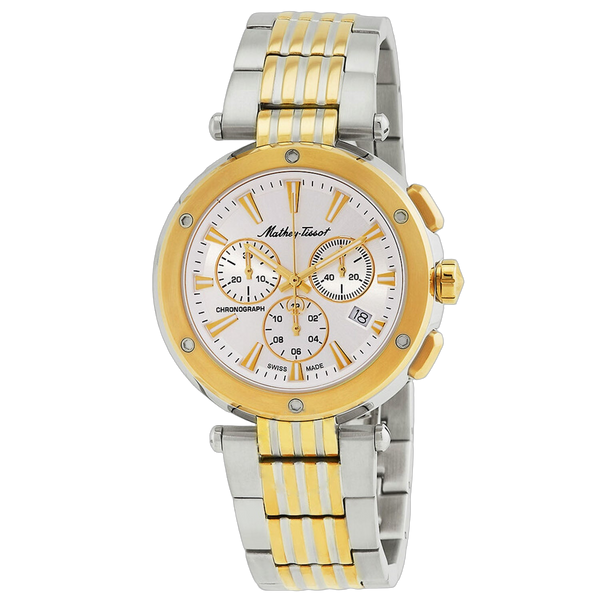 Mathey Tissot Stainless Steel case watch in silver