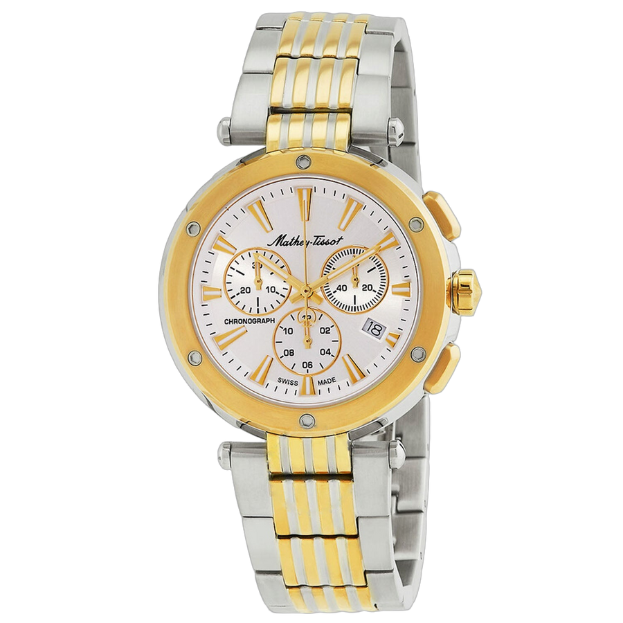 Mathey Tissot Stainless Steel case watch in silver