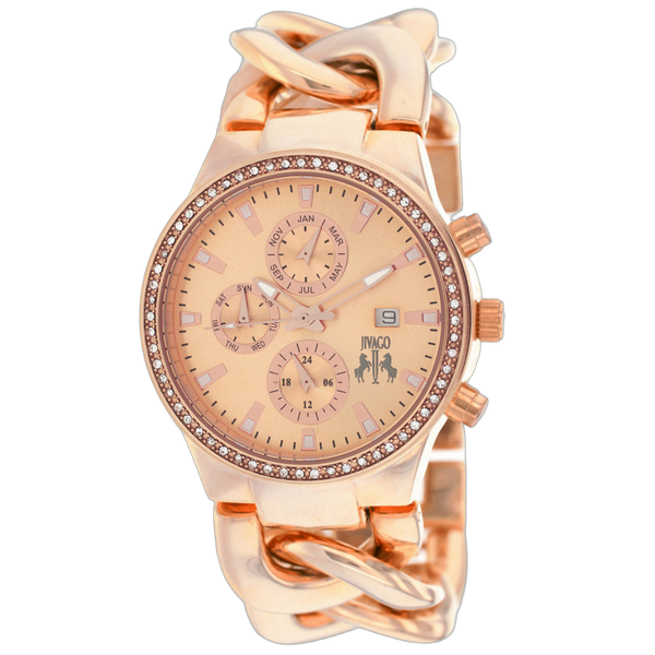 Jivago watch in rose gold