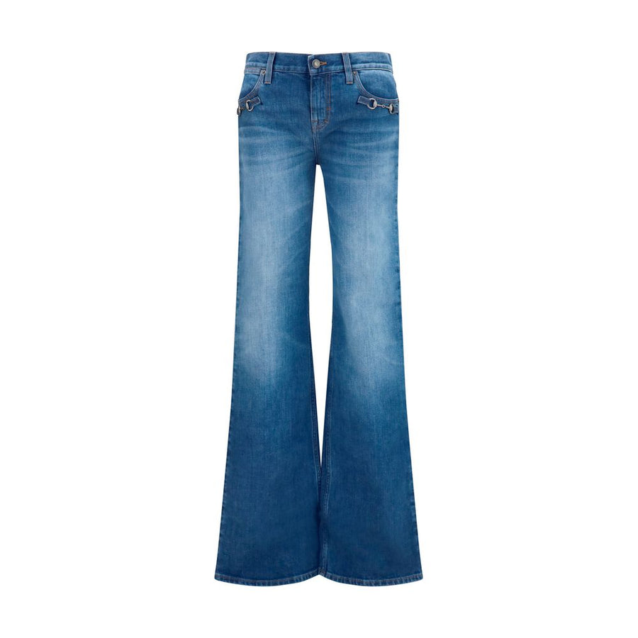 Gucci 100% Cotton jeans in blue