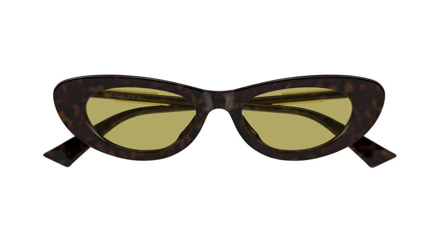 Bottega Veneta BV1447S Recycled Acetate frame sunglasses in brown