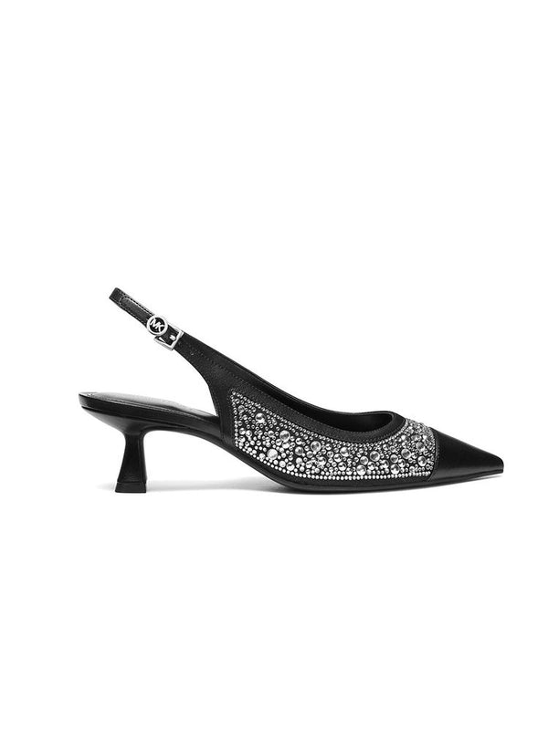 Michael Kors Polyurethane upper heel in black