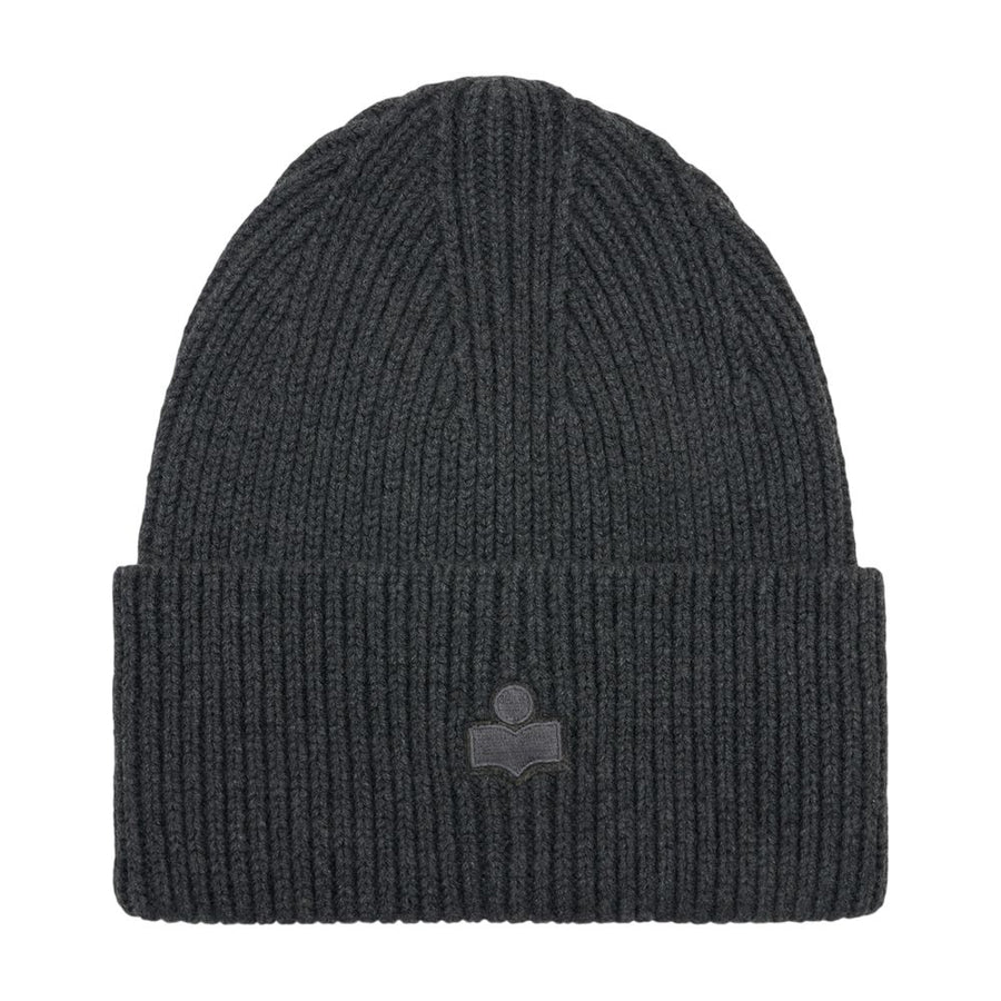 Isabel Marant BE037MFB-D1D02A-02AN cotton beanie in gray