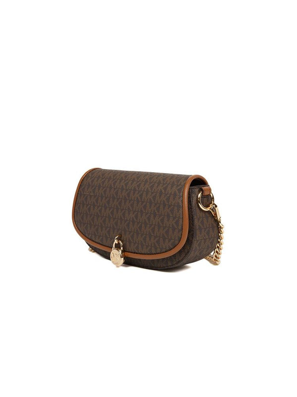 Michael Kors 100% Leather; Trim: 60% Polyurethane crossbody bag in brown
