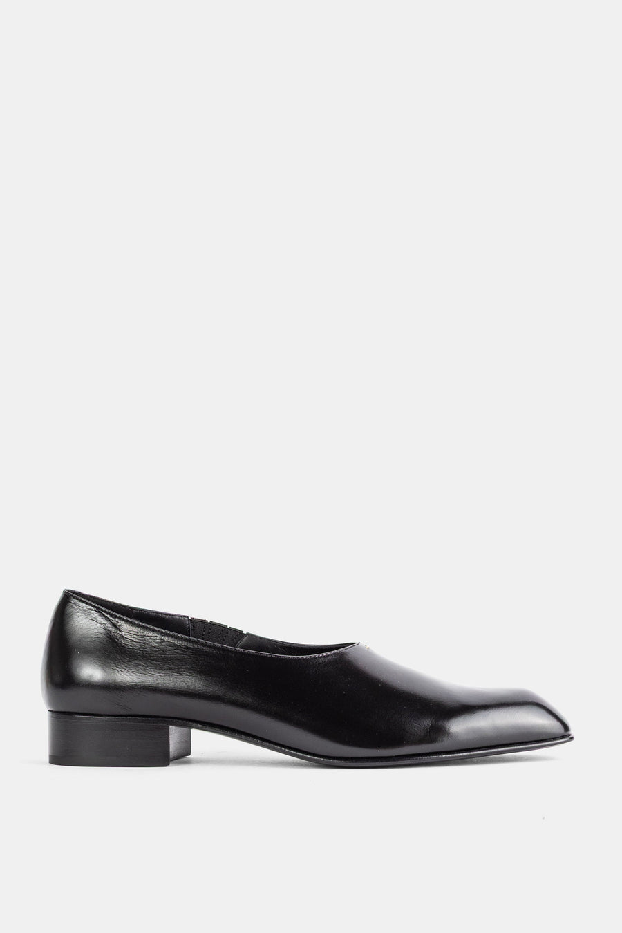 Khaite Leather loafer in black