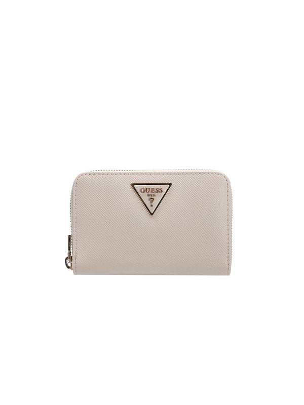 Guess 100% Polyurethane wallet in beige