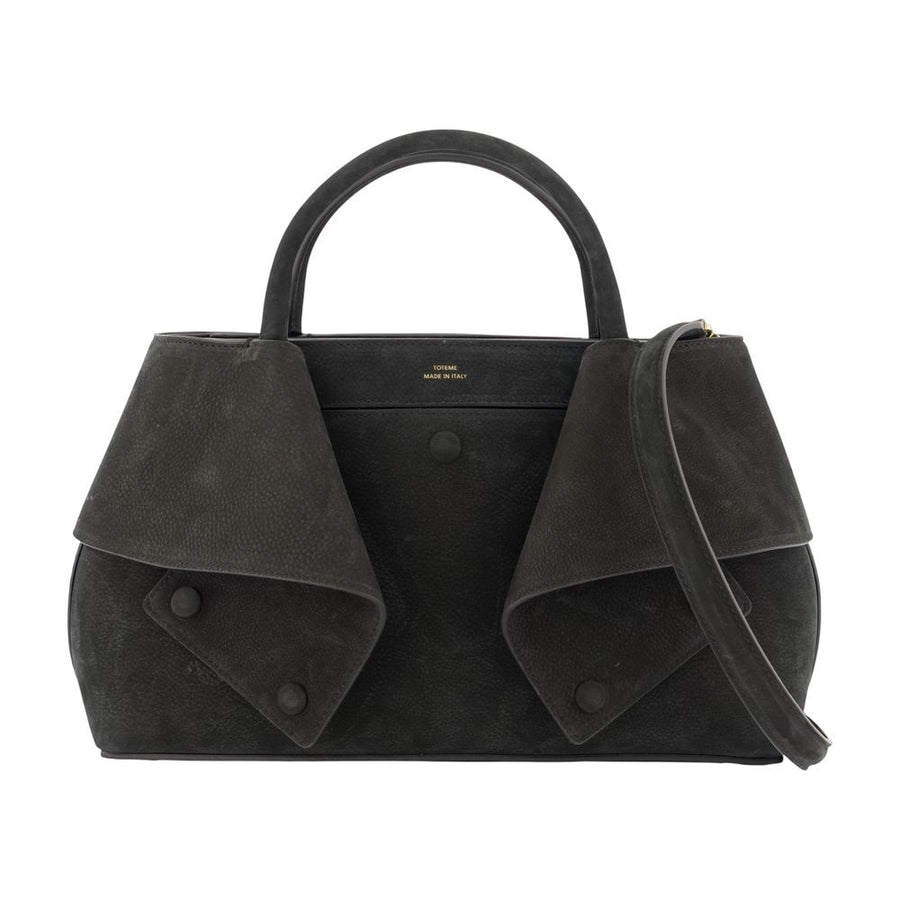 Small Mercer Shopper Bag - Toteme Leather Black Calfskin / Totes-shopping-bags