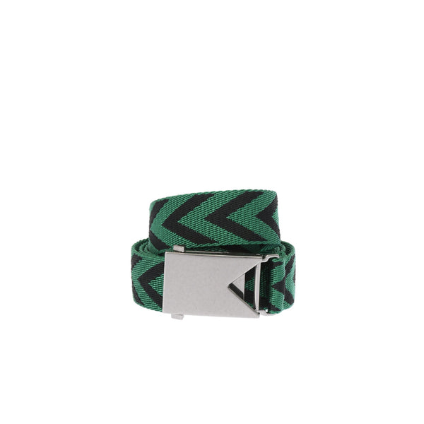 Bottega Veneta Polyester belt in green