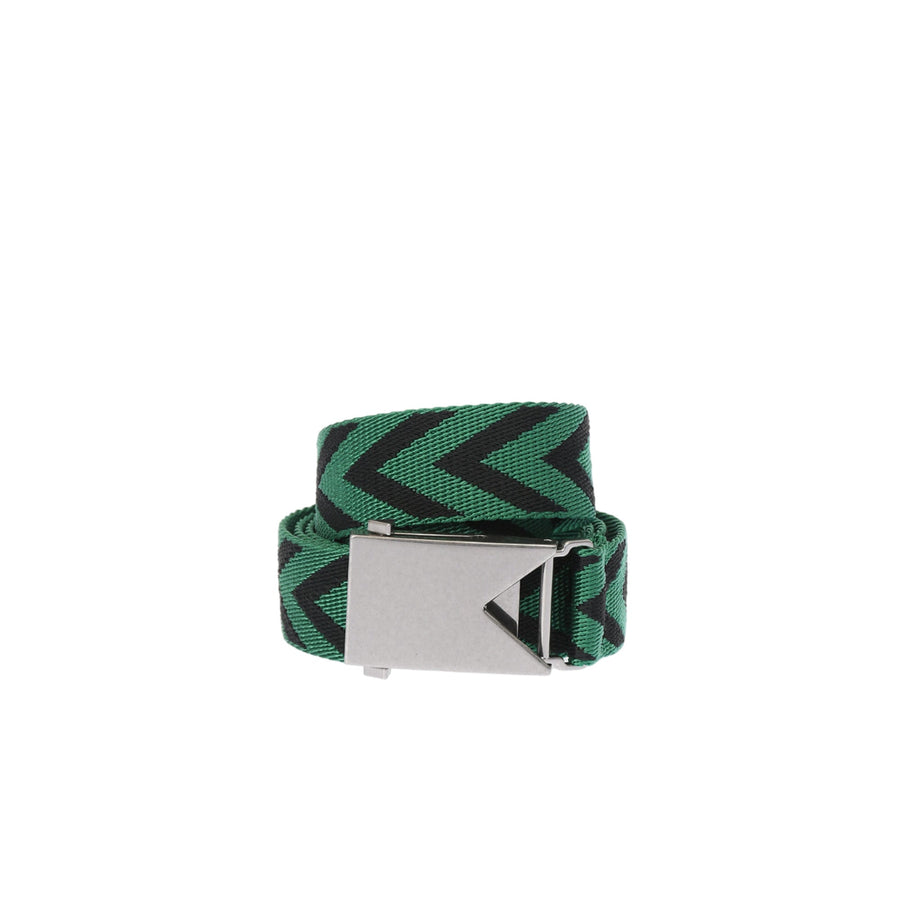 Bottega Veneta Polyester belt in green