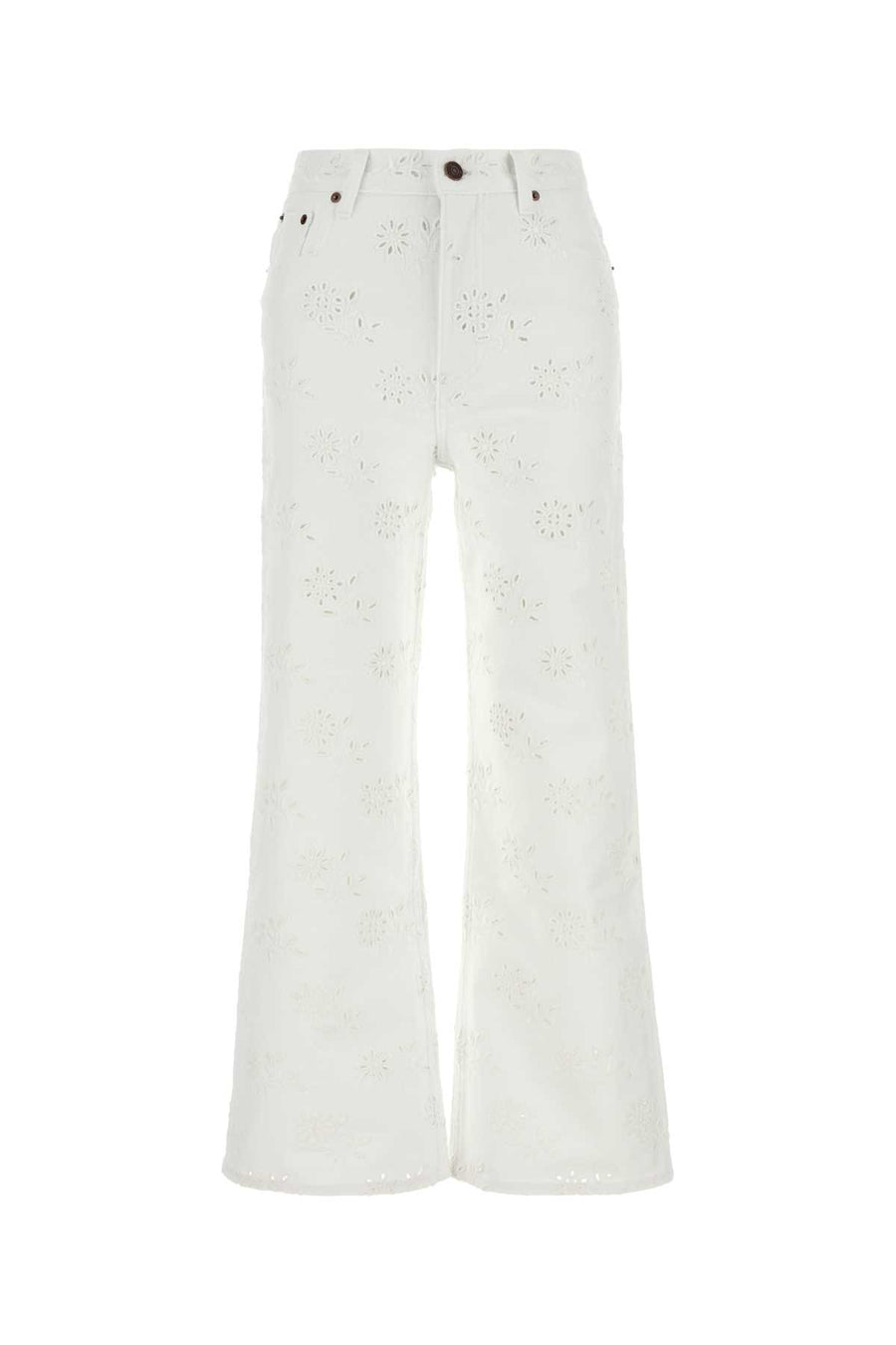 Chloé 100% Cotton jeans in white