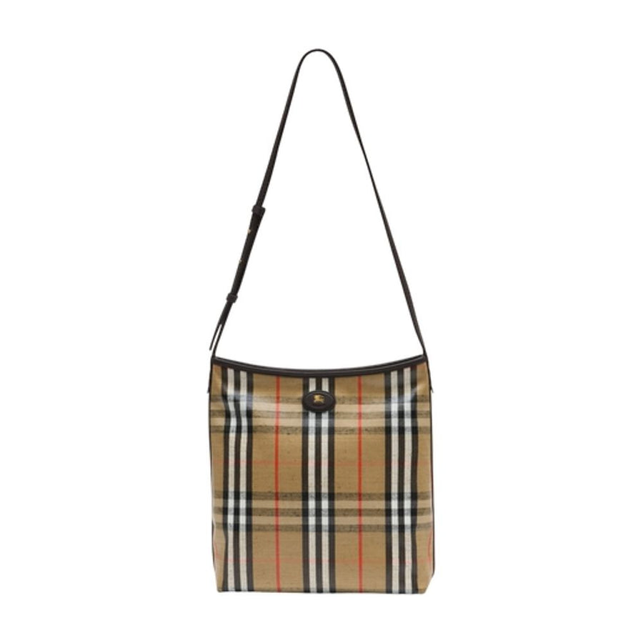 Burberry cotton crossbody bag in beige