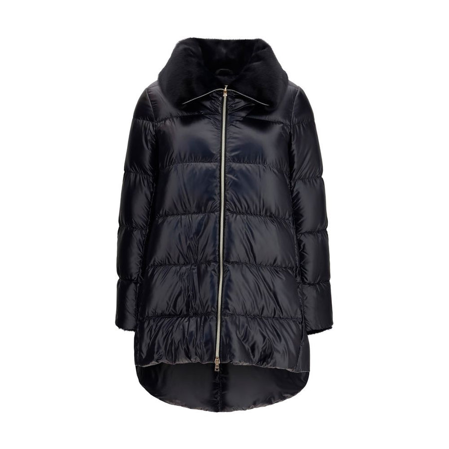 Herno Inner: 100% Goose Down down jacket in black