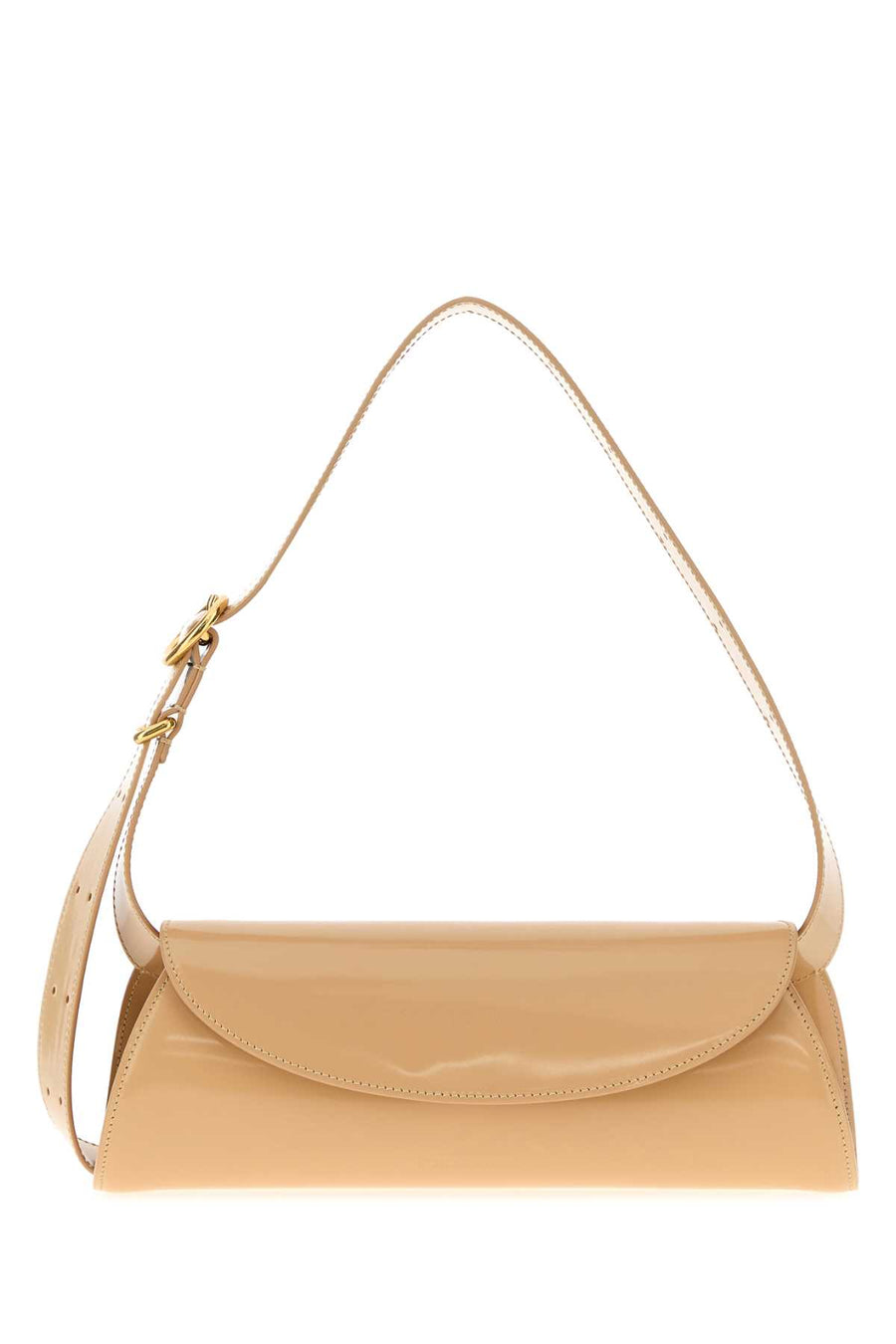 Skin Pink Leather Small Cannolo Shoulder Bag Hazel Borse A Mano