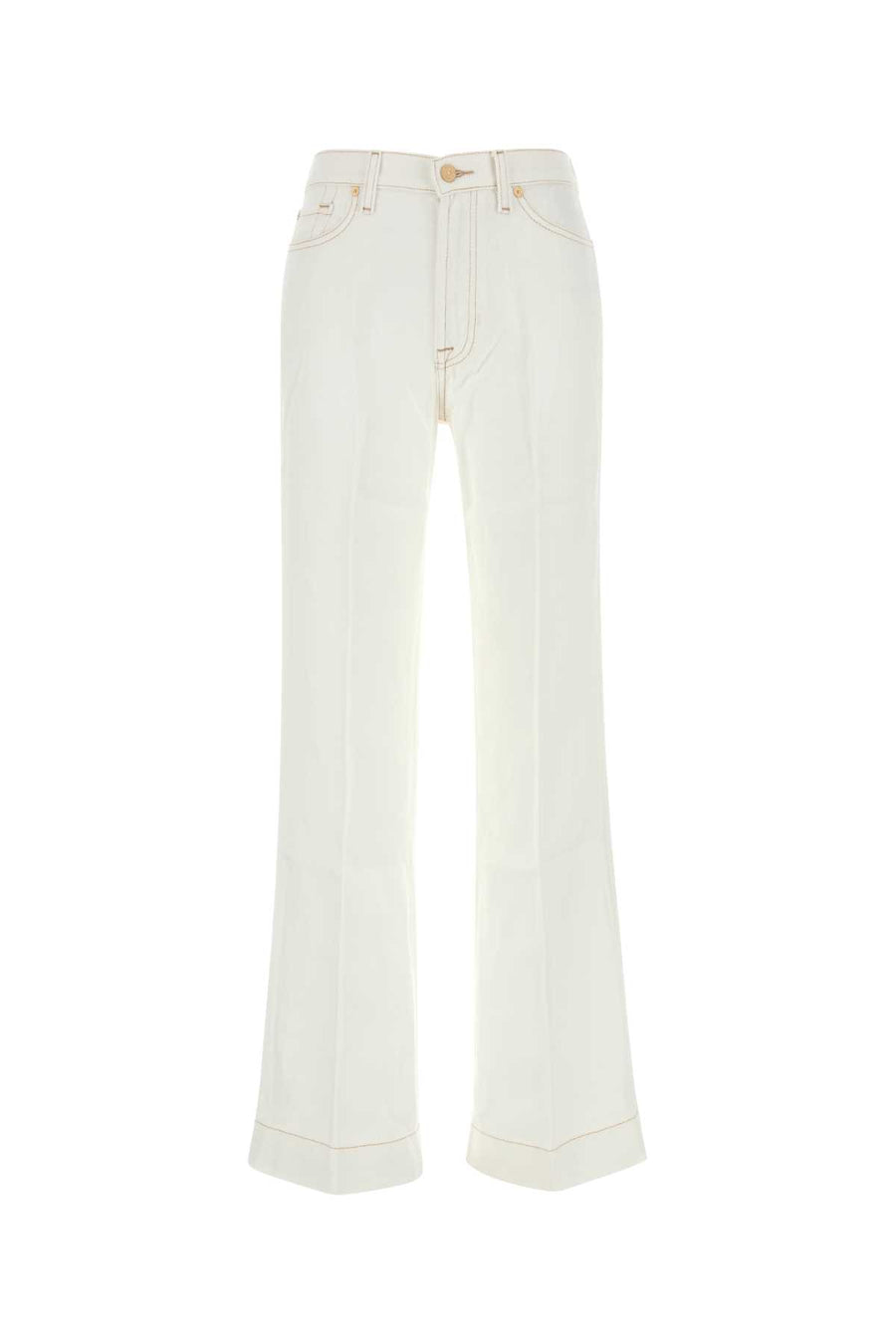 Seven For All Mankind Dojo 100% Lyocell trouser in white