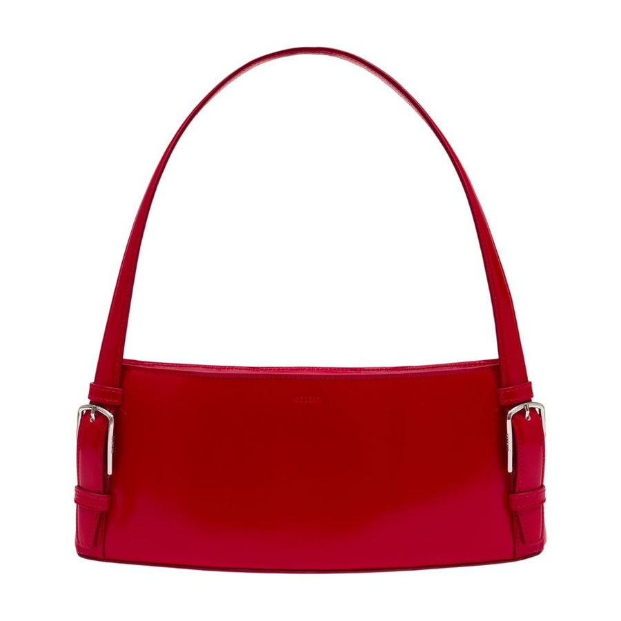 Coperni Calfskin shoulder bag in red