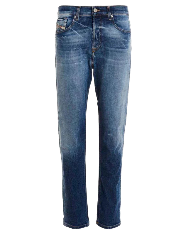 Diesel Denim with stretch jeans in blue
