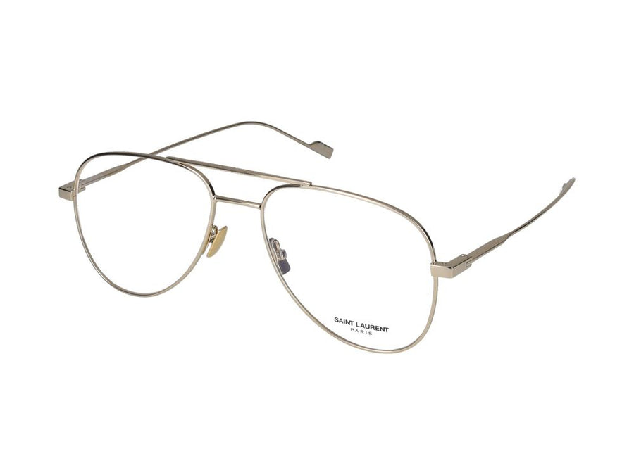 Saint Laurent CLASSIC Metal eyeglasses in gold