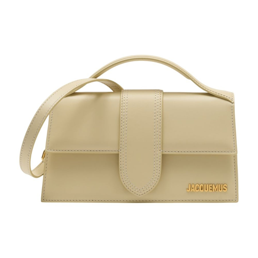 Jacquemus leather shoulder bag in beige