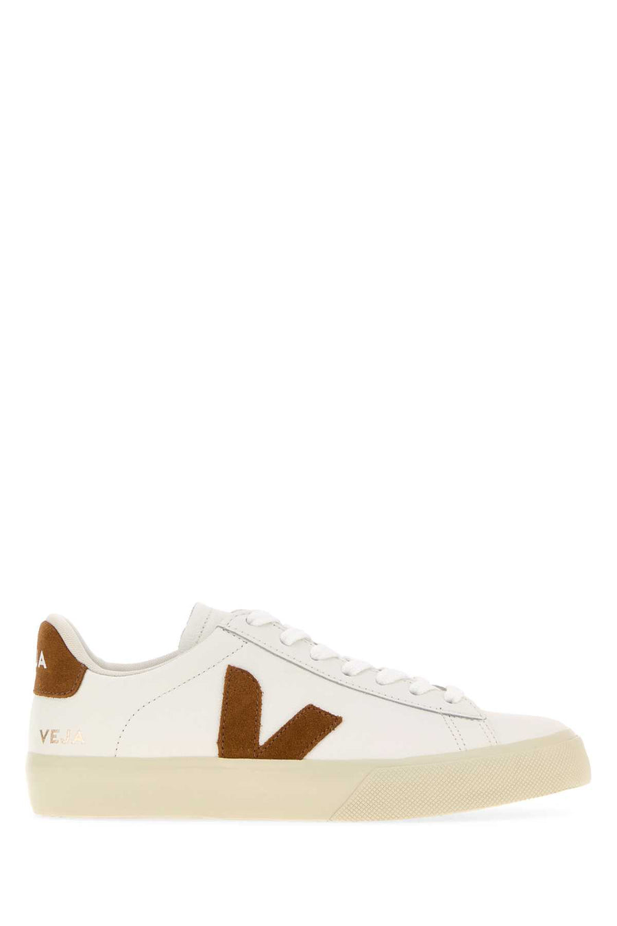 Veja Exterior: 100% Leather Interior: 100% Fabric Sole: Rubber sneaker in white