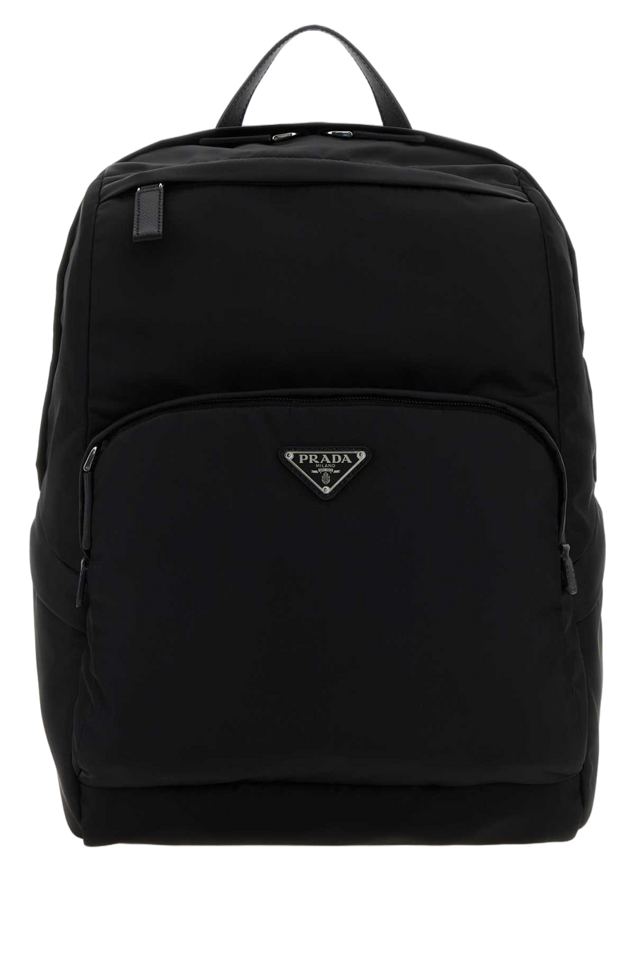 Prada 100% Recycled Polyamide backpack in black