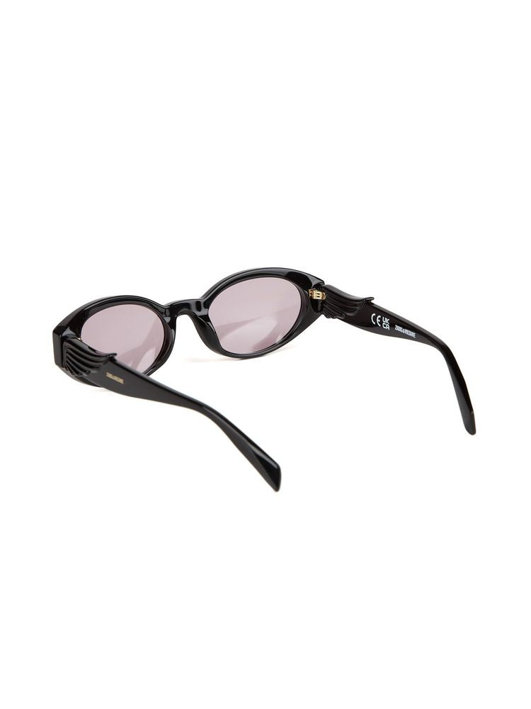 Zadig & Voltaire SZV502 Acetate sunglasses in black