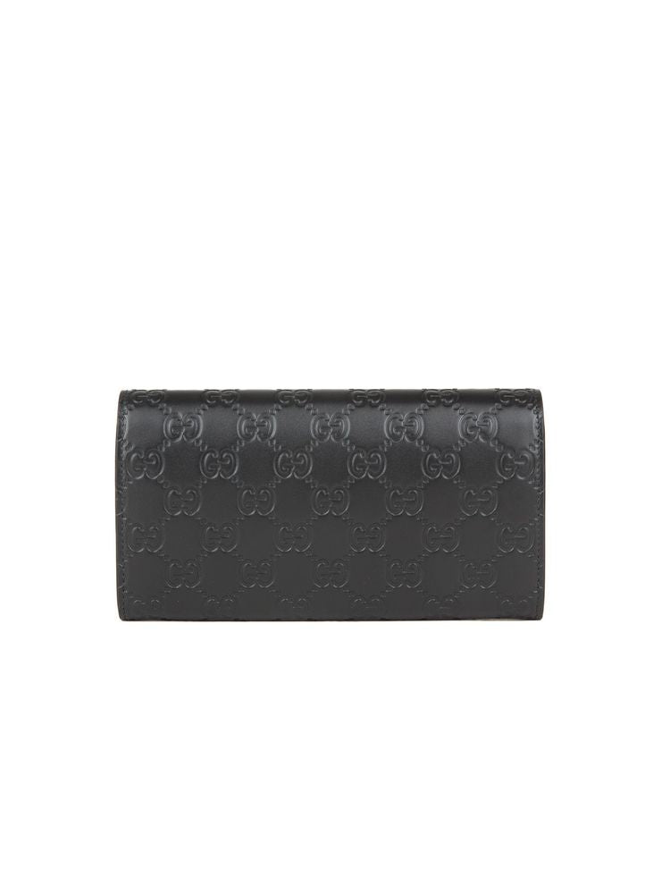 Gucci Calf Leather wallet in black
