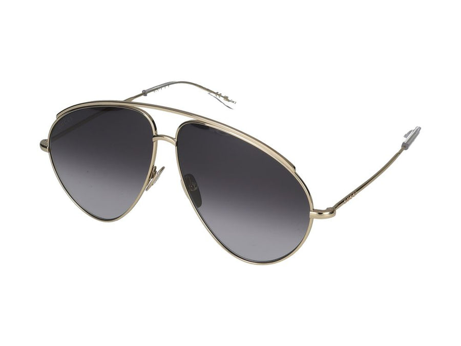 Sunglasses Gucci Gg1654s 012 Gold Grey 60-10-150 Metal