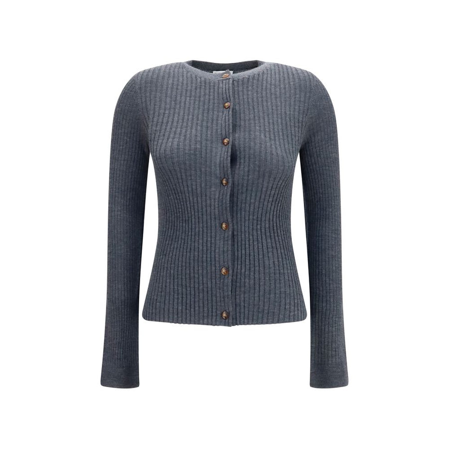 Burberry 100% Cashmere cardigan in gray