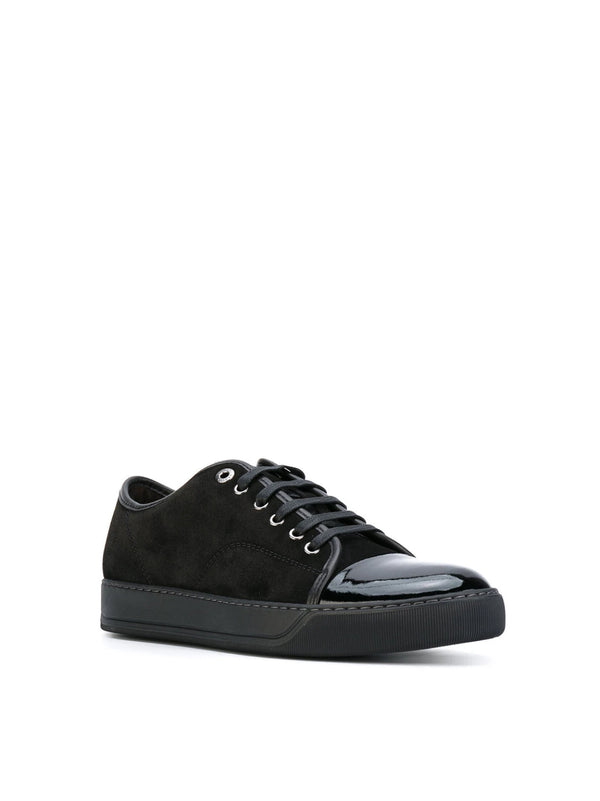 Lanvin Suede sneaker in black