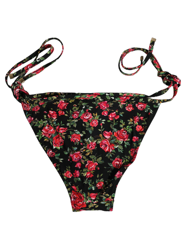 Dolce & Gabbana 75% Nylon bikini bottom in black