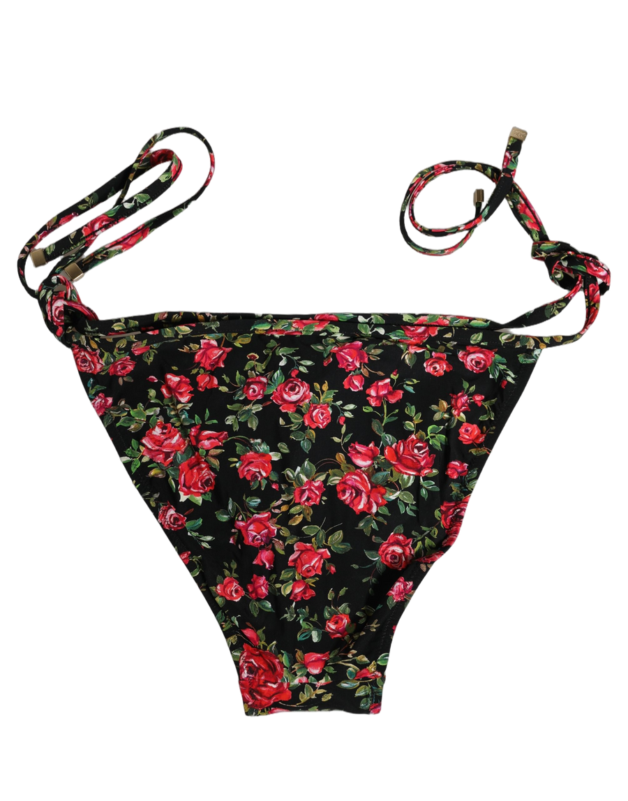 Dolce & Gabbana 75% Nylon bikini bottom in black