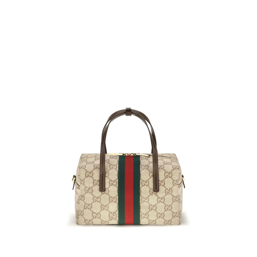 Gucci 100% Fabric (GG-coated canvas) handbag in beige