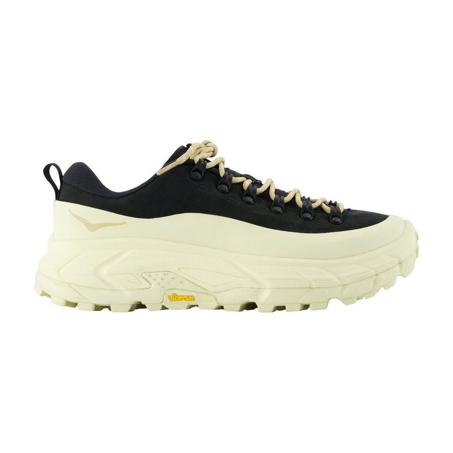 Hoka Calfskin leather sneaker in multicolor