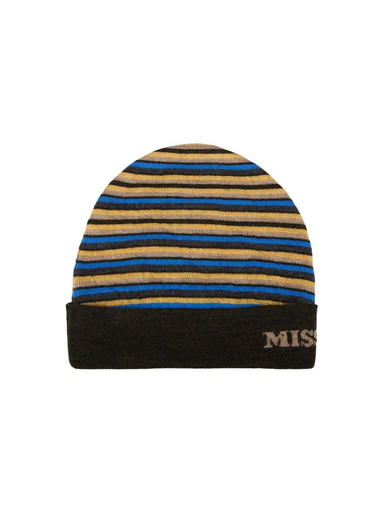 Missoni CP00WOUA489_0004_ONESIZE_Missoni 100% Wool beanie in multicolor