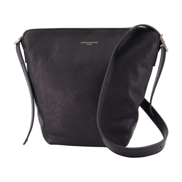 Zadig & Voltaire cowhide crossbody bag in black