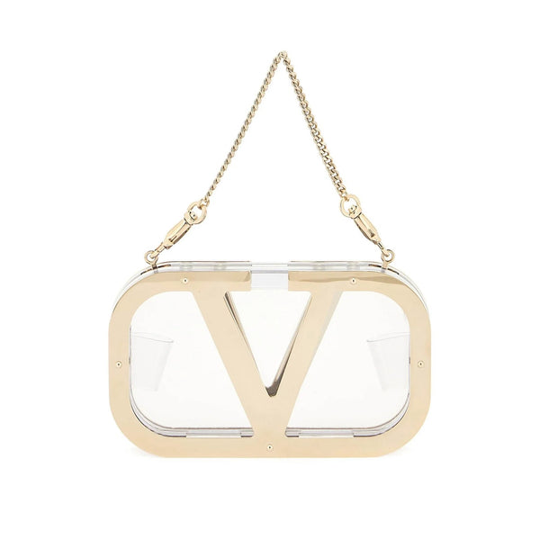 Valentino Garavani clutch in gold