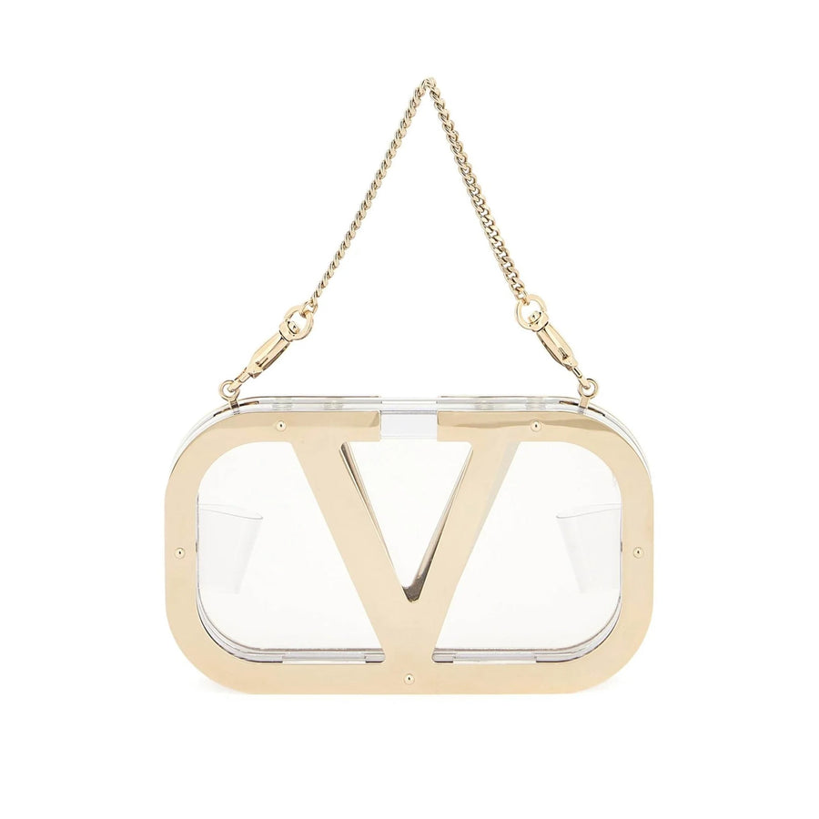 Valentino Garavani clutch in gold