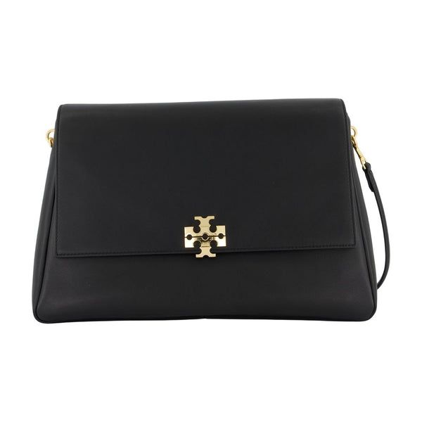 Tory Burch Calfskin shoulder bag in black