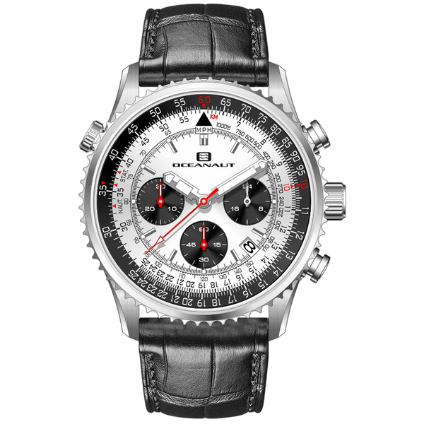 Oceanaut Stainless steel case watch in silver