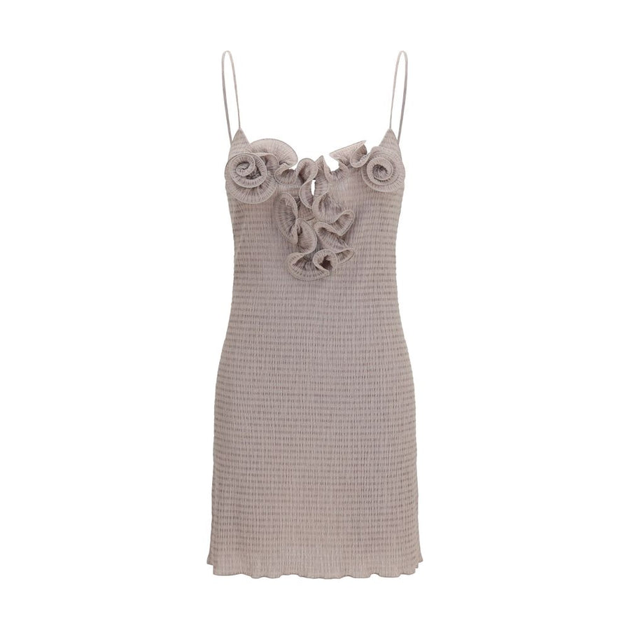 Magda Butrym 36% Lyocell dress in beige