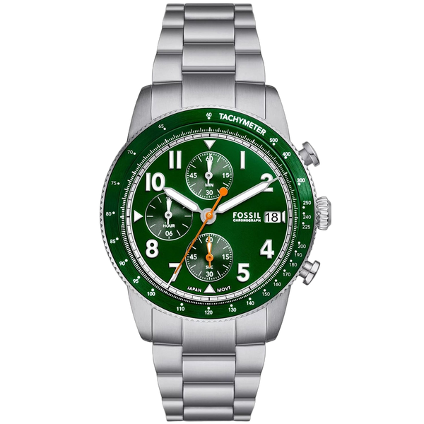 Fossil watch in green